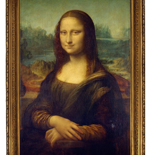 Leonardo da Vinci’s Oil Painting “Mona Lisa” Reproduction Dimensions: H 77cm * W 53cm